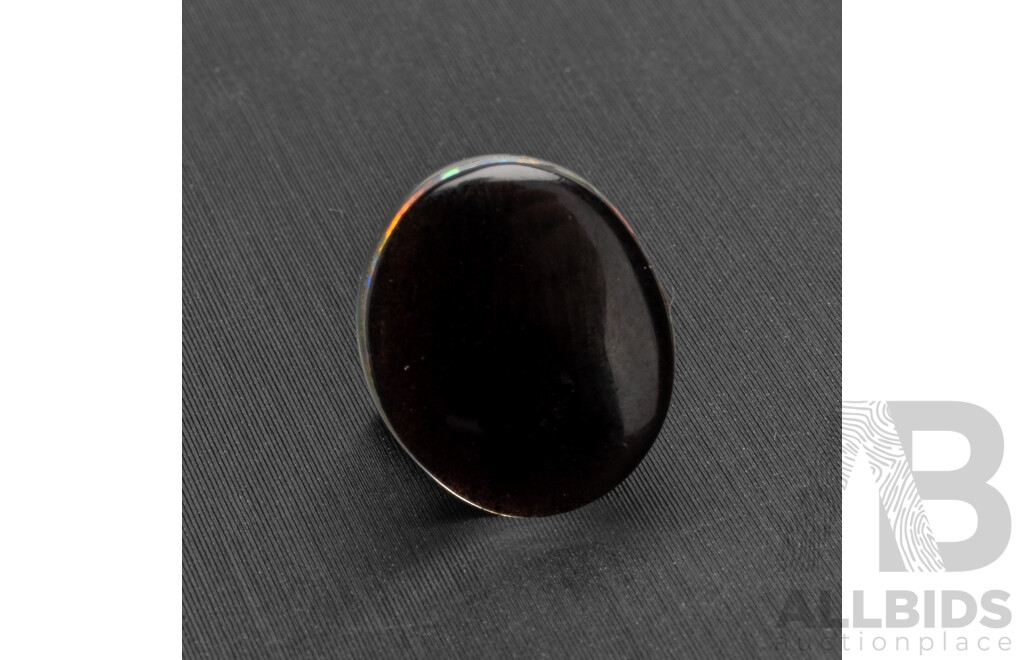3.45ct Oval Cut Precious Australian Opal Triplet