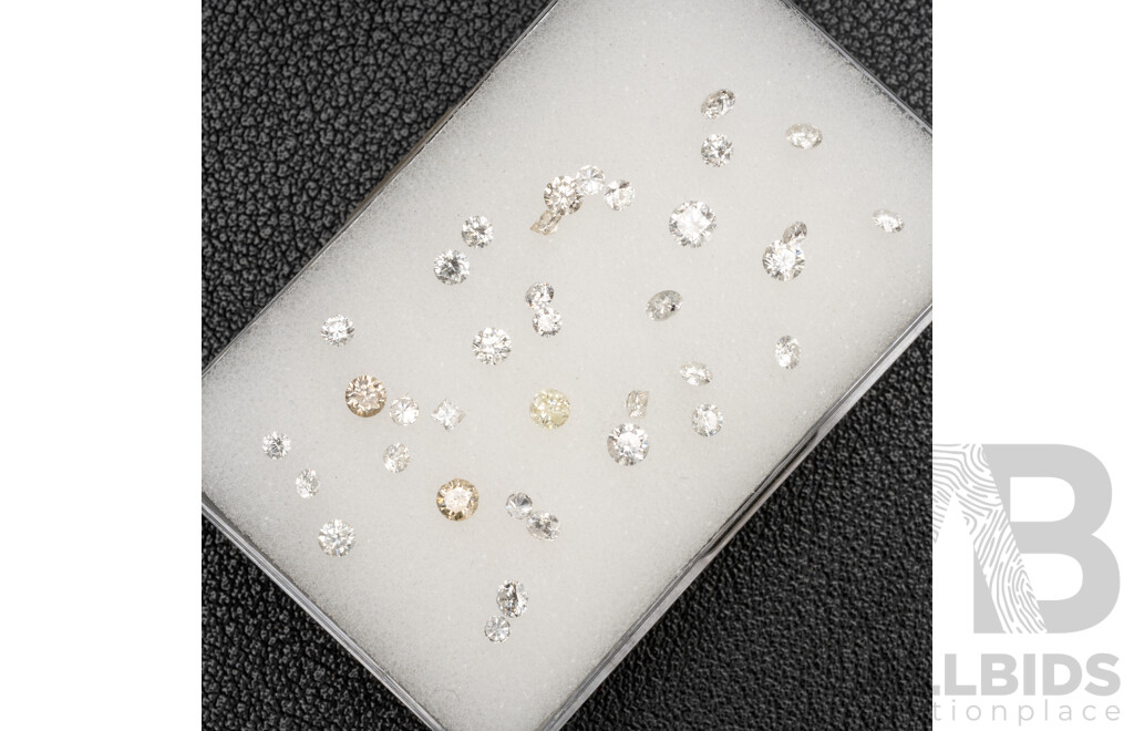 2.20cts of Loose Natural Diamonds - Lot of 36