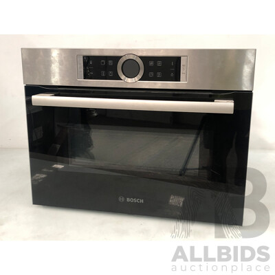 Bosch Series 8 Built in Compact Oven with 900 Watt Microwave Function