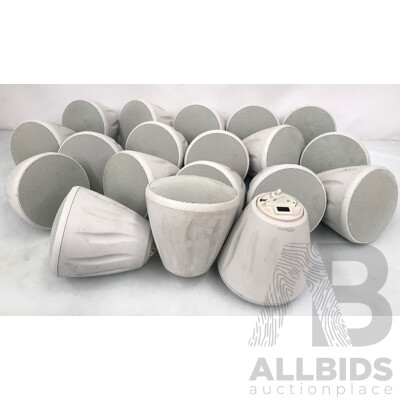 Soundtube RS400i Open Ceiling 4 Inch Hanging Pendant Speakers - Lot of 19