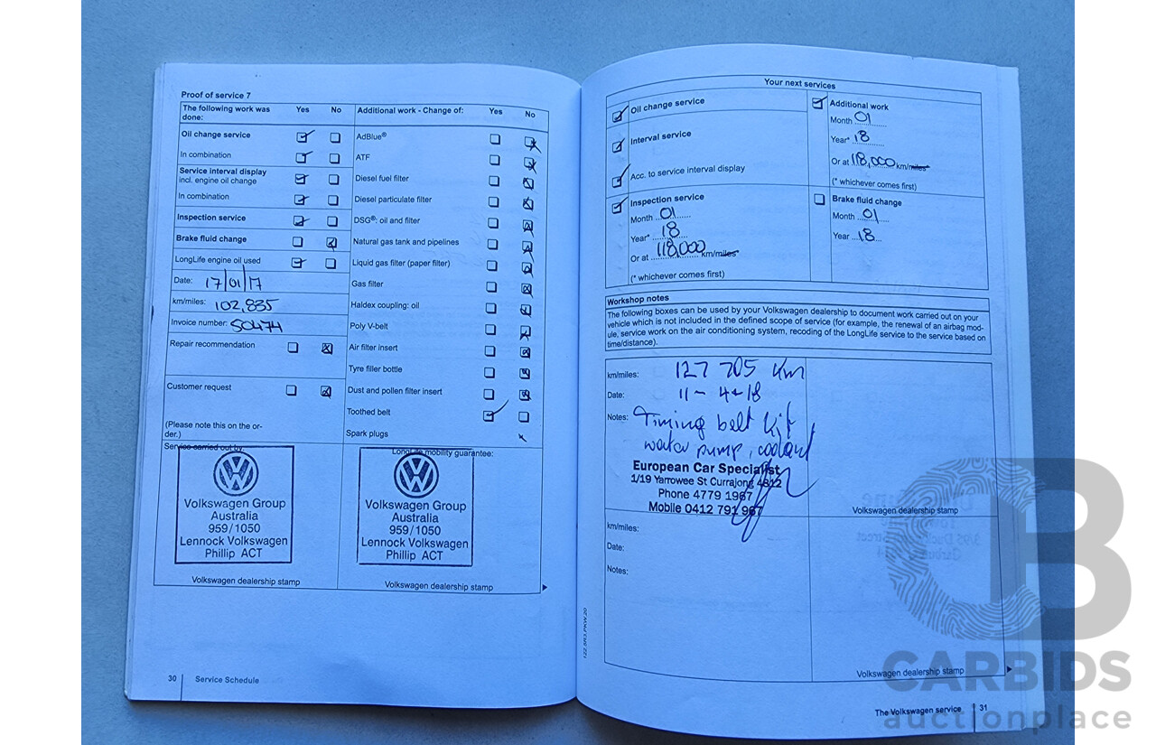 5/2012 Volkswagen Tiguan 103 TDI 5NC MY12 4d Wagon Grey 2.0L