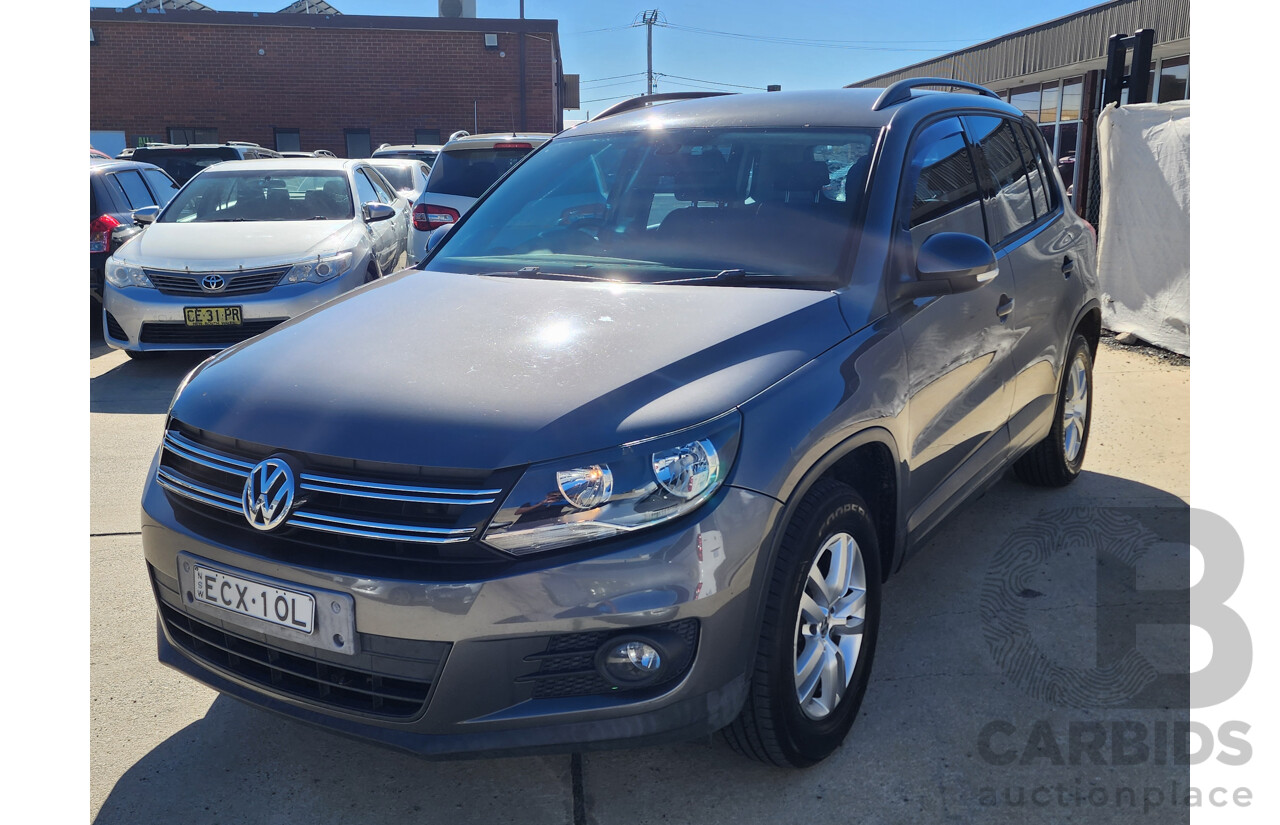 5/2012 Volkswagen Tiguan 103 TDI 5NC MY12 4d Wagon Grey 2.0L