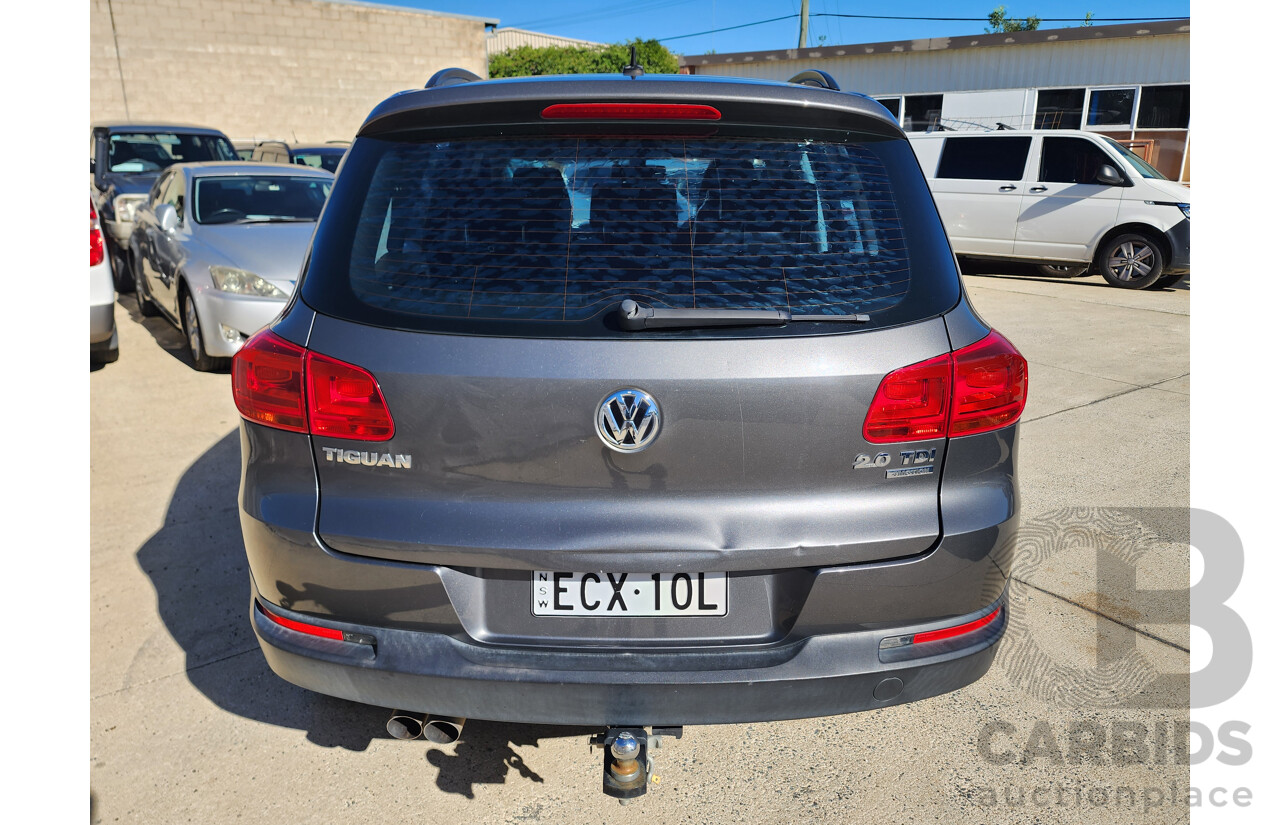 5/2012 Volkswagen Tiguan 103 TDI 5NC MY12 4d Wagon Grey 2.0L