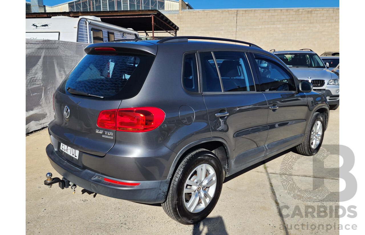 5/2012 Volkswagen Tiguan 103 TDI 5NC MY12 4d Wagon Grey 2.0L