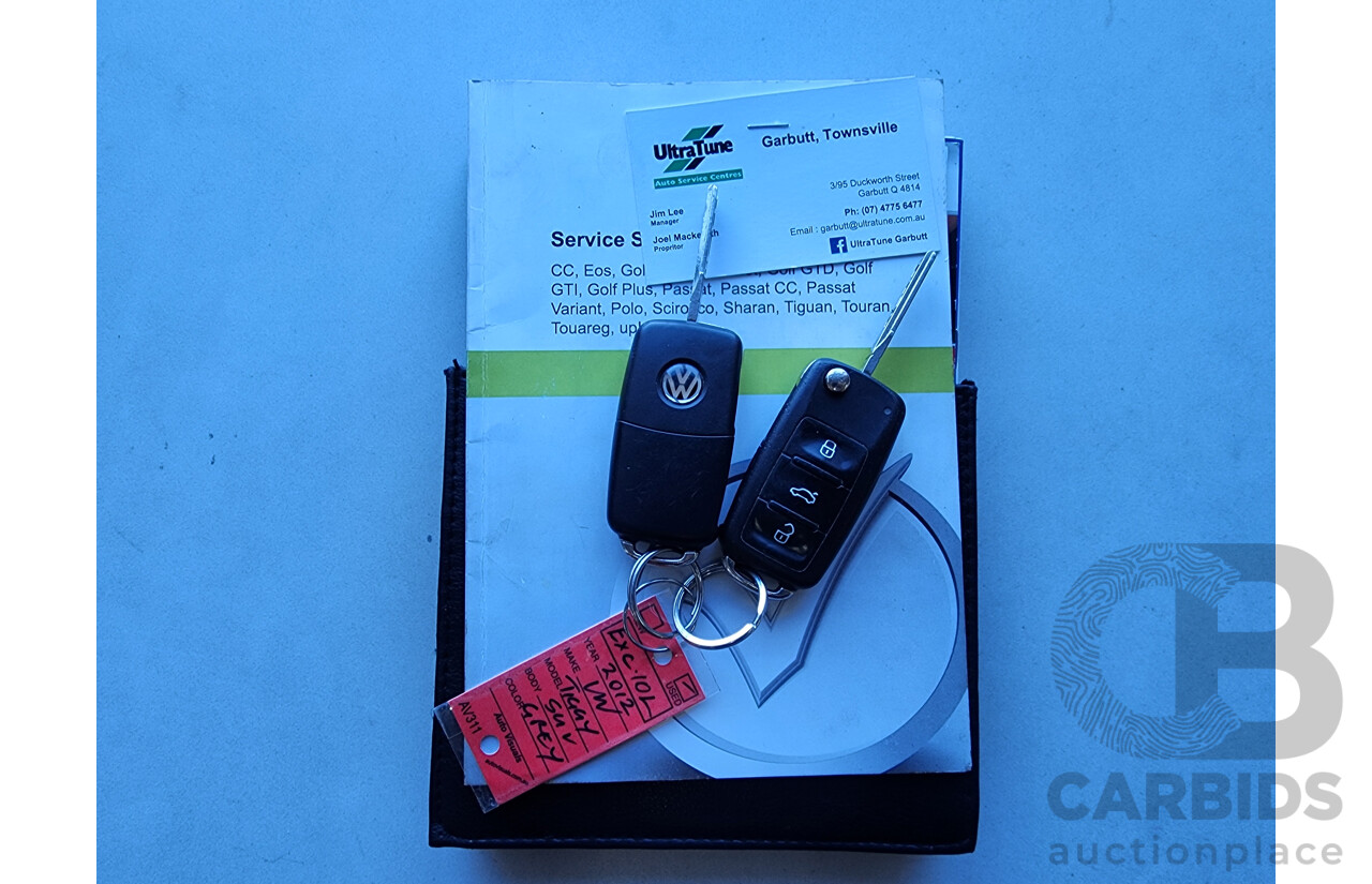 5/2012 Volkswagen Tiguan 103 TDI 5NC MY12 4d Wagon Grey 2.0L