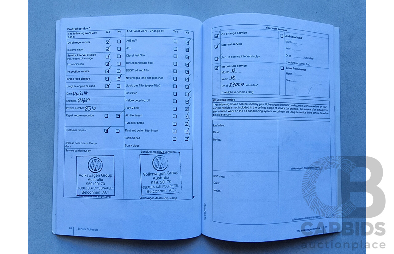 5/2012 Volkswagen Tiguan 103 TDI 5NC MY12 4d Wagon Grey 2.0L