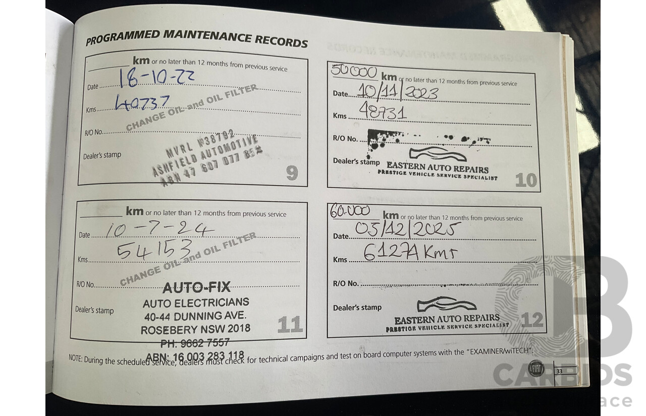 12/2013 Fiat 500 Pop MY13 3d Hatchback Bianca White 1.2L