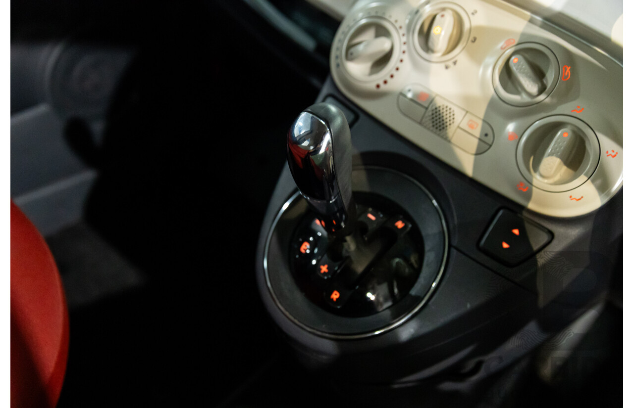 12/2013 Fiat 500 Pop MY13 3d Hatchback Bianca White 1.2L