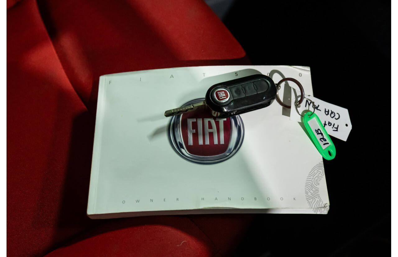 12/2013 Fiat 500 Pop MY13 3d Hatchback Bianca White 1.2L