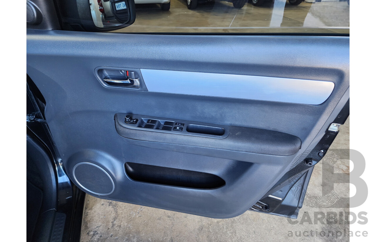 2/2010 Suzuki Swift RE.4 EZ MY07 UPDATE 5d Hatchback Black 1.5L