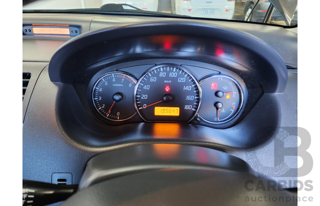 2/2010 Suzuki Swift RE.4 EZ MY07 UPDATE 5d Hatchback Black 1.5L