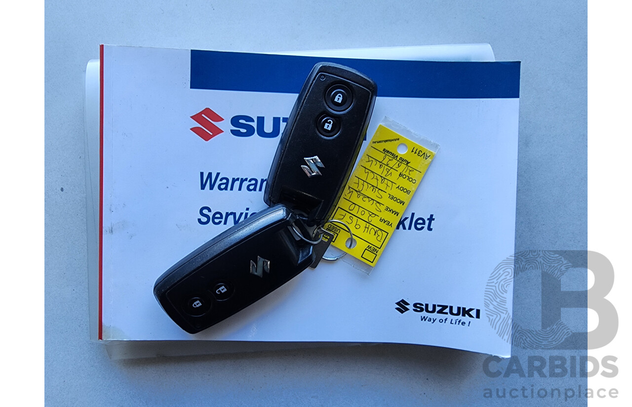 2/2010 Suzuki Swift RE.4 EZ MY07 UPDATE 5d Hatchback Black 1.5L