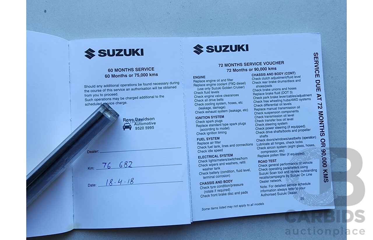 2/2010 Suzuki Swift RE.4 EZ MY07 UPDATE 5d Hatchback Black 1.5L