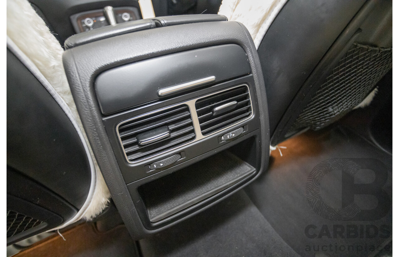 6/2016 Volkswagen Touareg V6 TDI (AWD) 7P MY16 4D Wagon Moonlight Blue Pearlescent Diesel V6 (180kW) 3.0L