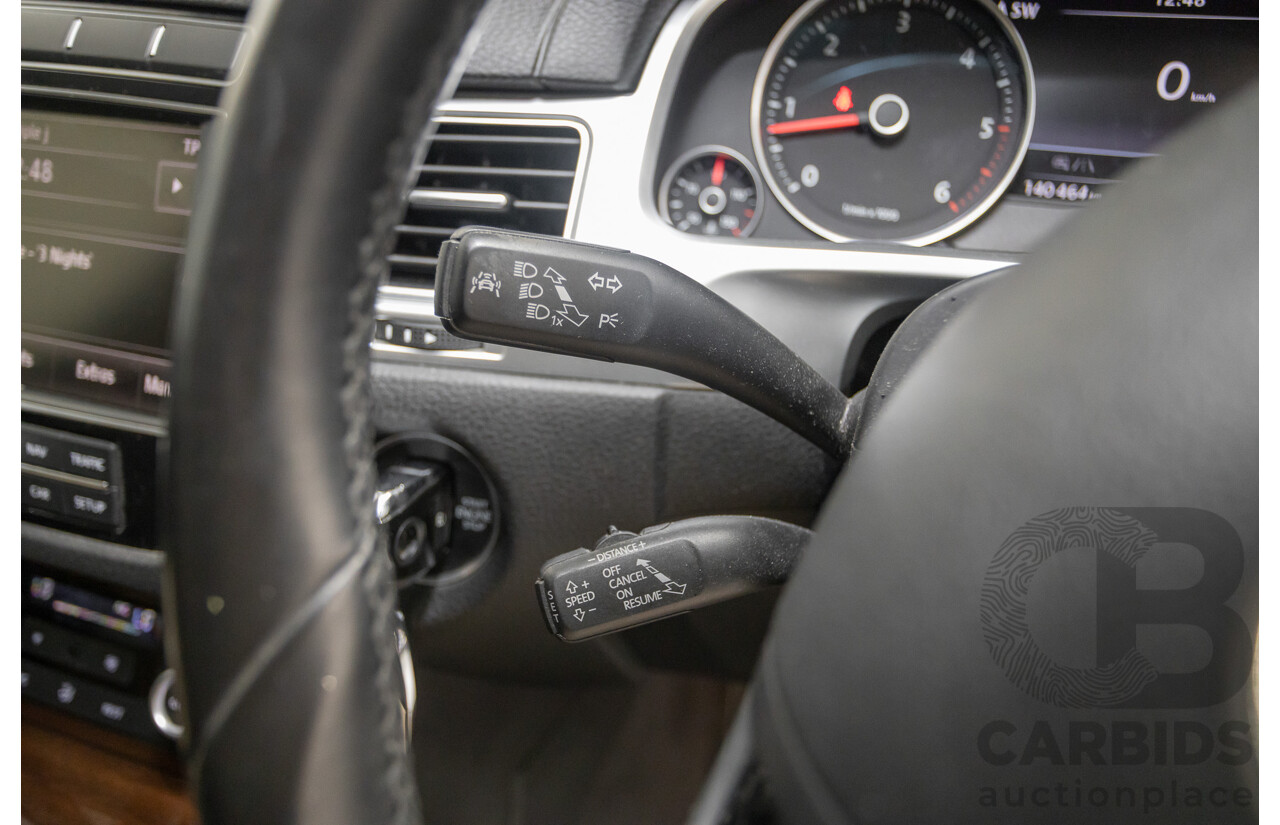 6/2016 Volkswagen Touareg V6 TDI (AWD) 7P MY16 4D Wagon Moonlight Blue Pearlescent Diesel V6 (180kW) 3.0L