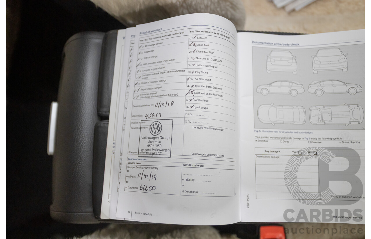 6/2016 Volkswagen Touareg V6 TDI (AWD) 7P MY16 4D Wagon Moonlight Blue Pearlescent Diesel V6 (180kW) 3.0L