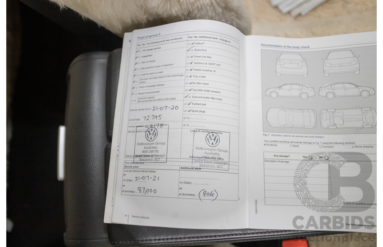 6/2016 Volkswagen Touareg V6 TDI (AWD) 7P MY16 4D Wagon Moonlight Blue Pearlescent Diesel V6 (180kW) 3.0L