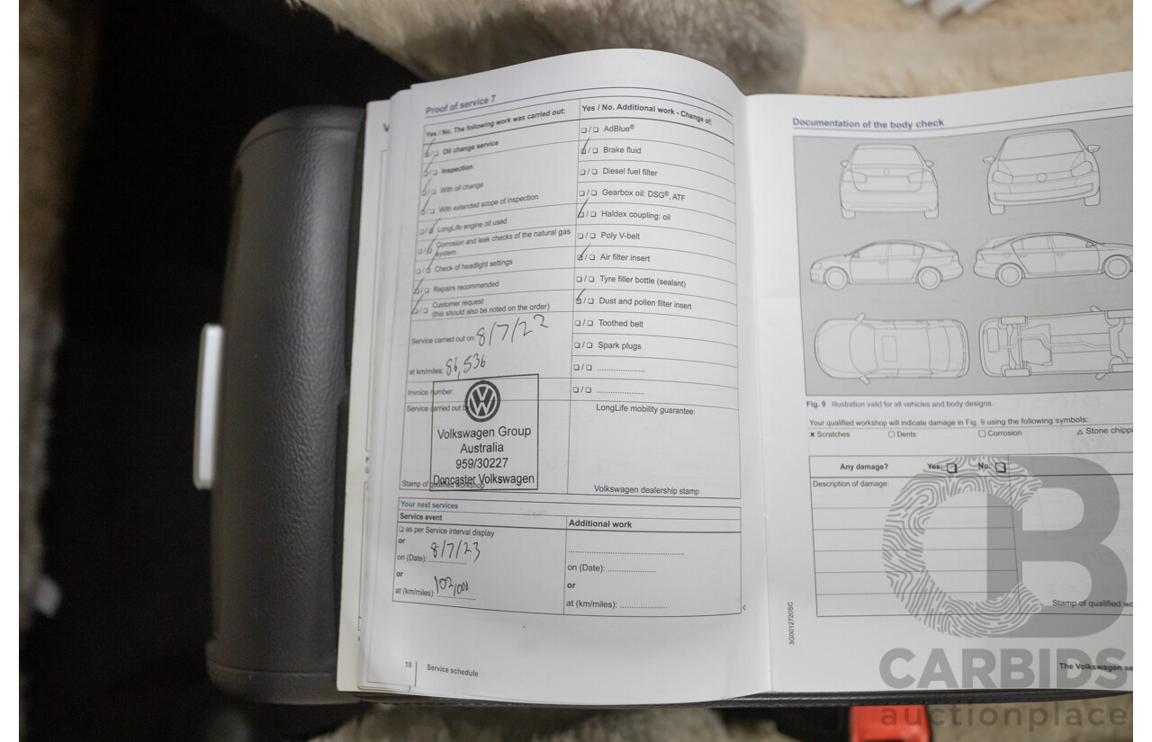 6/2016 Volkswagen Touareg V6 TDI (AWD) 7P MY16 4D Wagon Moonlight Blue Pearlescent Diesel V6 (180kW) 3.0L