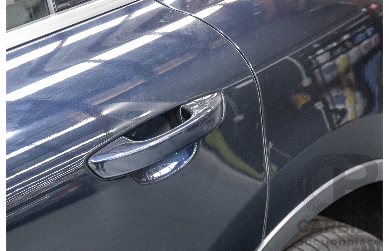 6/2016 Volkswagen Touareg V6 TDI (AWD) 7P MY16 4D Wagon Moonlight Blue Pearlescent Diesel V6 (180kW) 3.0L