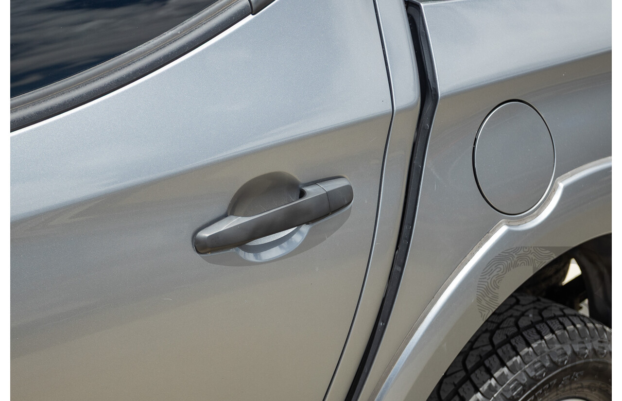 04/2018 Mitsubishi Triton GLX Plus (4x4) MQ MY18 Dual Cab Utility Grey Turbo Diesel 2.4L