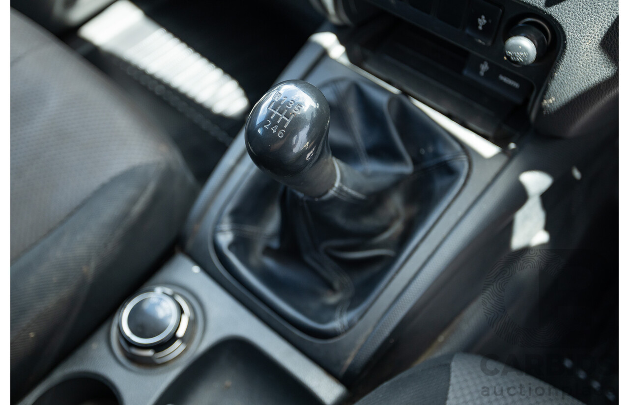 04/2018 Mitsubishi Triton GLX Plus (4x4) MQ MY18 Dual Cab Utility Grey Turbo Diesel 2.4L