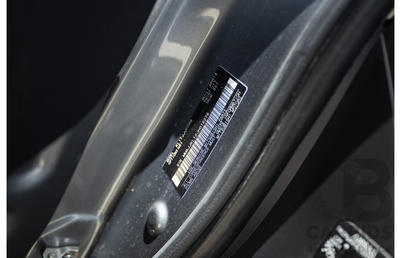 04/2018 Mitsubishi Triton GLX Plus (4x4) MQ MY18 Dual Cab Utility Grey Turbo Diesel 2.4L