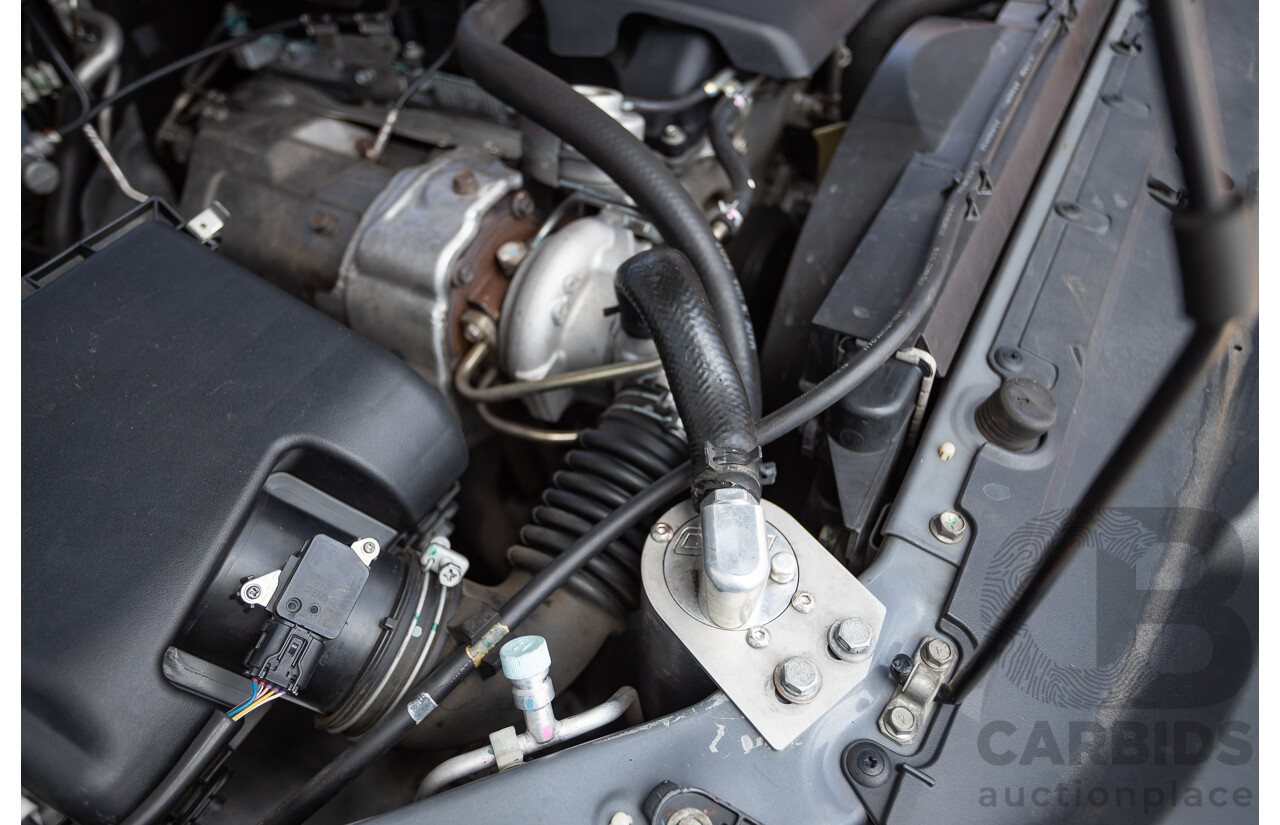 04/2018 Mitsubishi Triton GLX Plus (4x4) MQ MY18 Dual Cab Utility Grey Turbo Diesel 2.4L