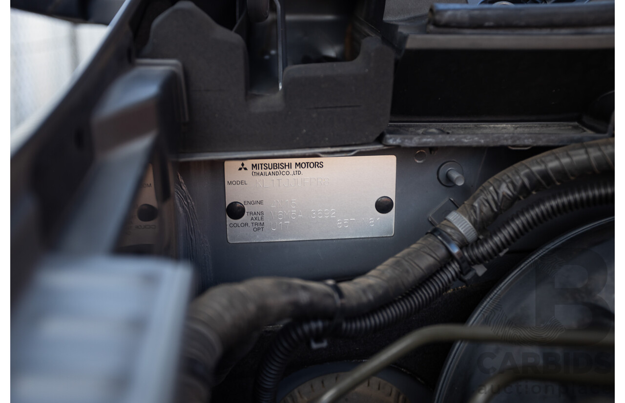 04/2018 Mitsubishi Triton GLX Plus (4x4) MQ MY18 Dual Cab Utility Grey Turbo Diesel 2.4L