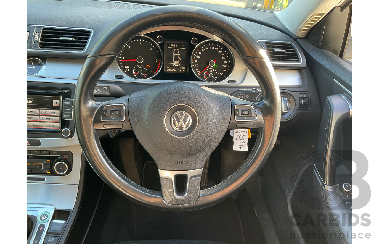 7/2011 Volkswagen Passat 125 TDI Highline 3C MY10 UPGRADE 4d Wagon Candy White Turbo Diesel 2.0L