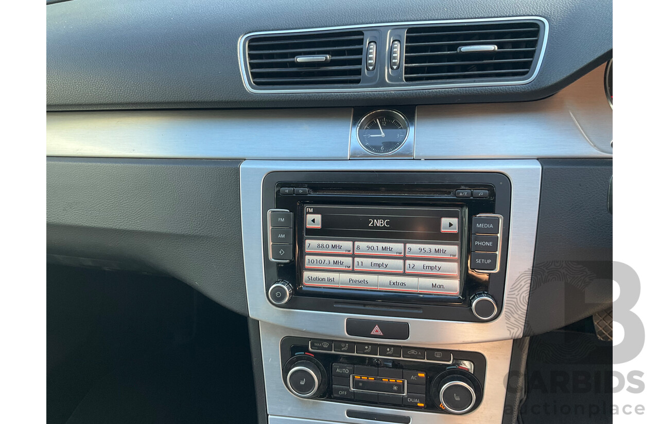 7/2011 Volkswagen Passat 125 TDI Highline 3C MY10 UPGRADE 4d Wagon Candy White Turbo Diesel 2.0L