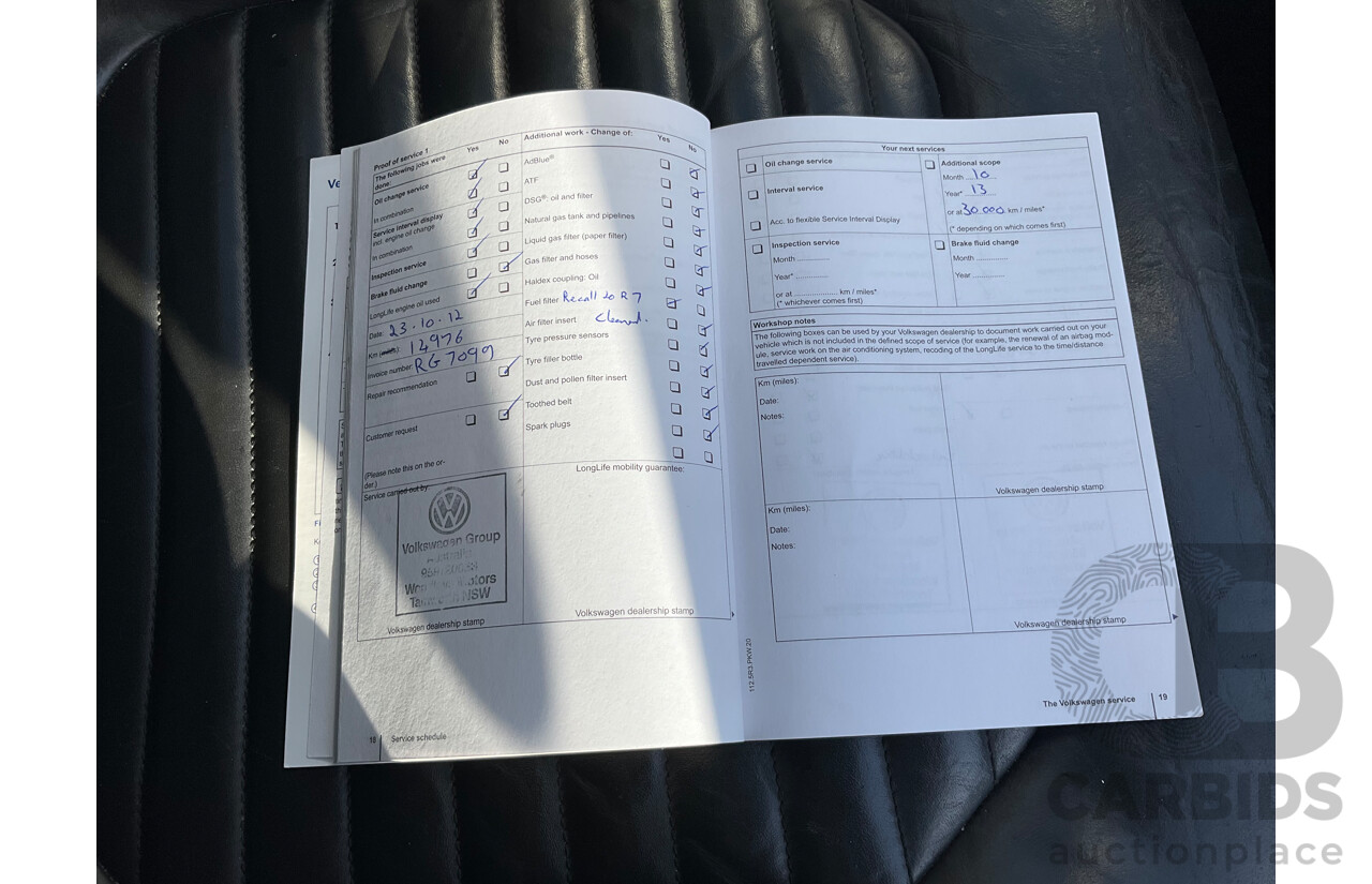 7/2011 Volkswagen Passat 125 TDI Highline 3C MY10 UPGRADE 4d Wagon Candy White Turbo Diesel 2.0L