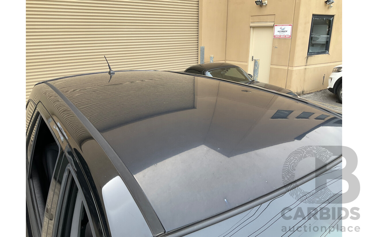 4/2012 Hyundai Santa Fe Trail CRDi (4x4) CM MY12 4d Wagon Phantom Black Pearl Turbo Diesel 2.2L - 7 Seater