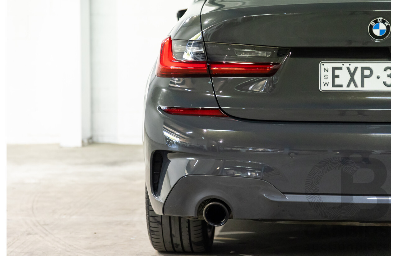 11/2019 BMW 330i M Sport (RWD) G20 MY19 4d Sedan Dravit Grey Metallic Turbo 2.0L