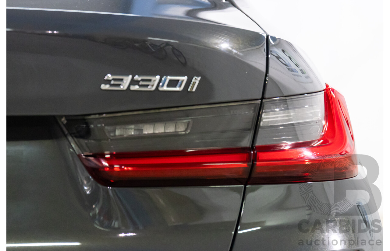 11/2019 BMW 330i M Sport (RWD) G20 MY19 4d Sedan Dravit Grey Metallic Turbo 2.0L