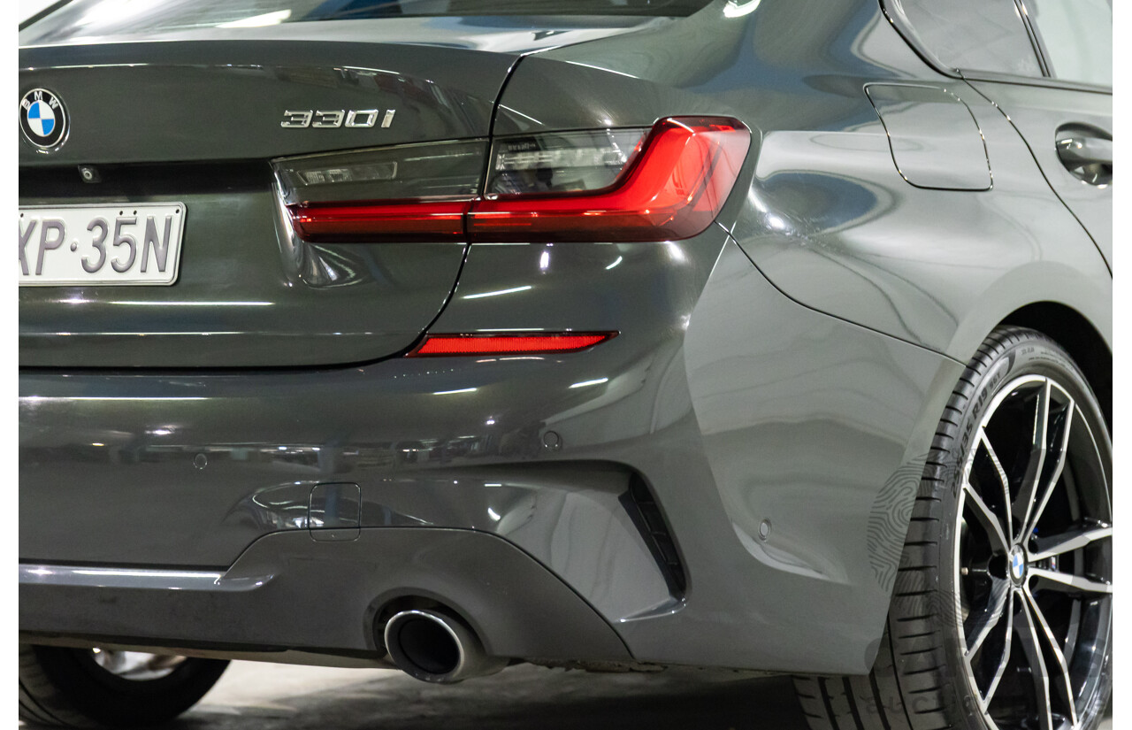 11/2019 BMW 330i M Sport (RWD) G20 MY19 4d Sedan Dravit Grey Metallic Turbo 2.0L