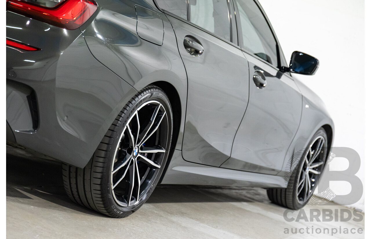 11/2019 BMW 330i M Sport (RWD) G20 MY19 4d Sedan Dravit Grey Metallic Turbo 2.0L
