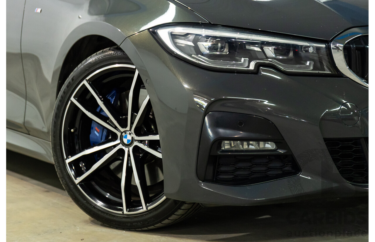 11/2019 BMW 330i M Sport (RWD) G20 MY19 4d Sedan Dravit Grey Metallic Turbo 2.0L