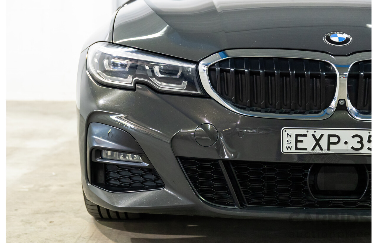 11/2019 BMW 330i M Sport (RWD) G20 MY19 4d Sedan Dravit Grey Metallic Turbo 2.0L