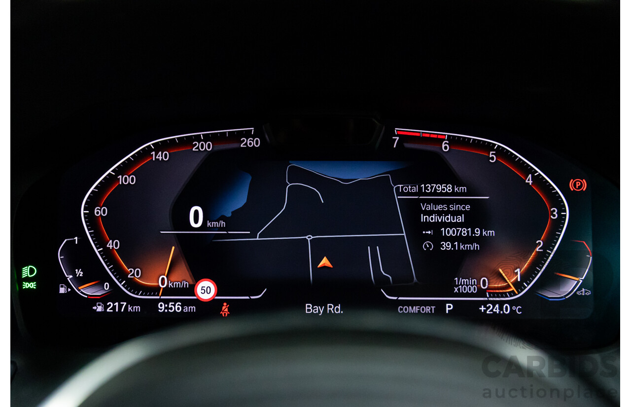 11/2019 BMW 330i M Sport (RWD) G20 MY19 4d Sedan Dravit Grey Metallic Turbo 2.0L