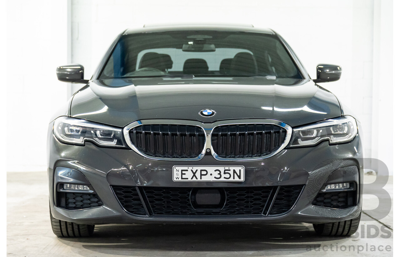 11/2019 BMW 330i M Sport (RWD) G20 MY19 4d Sedan Dravit Grey Metallic Turbo 2.0L