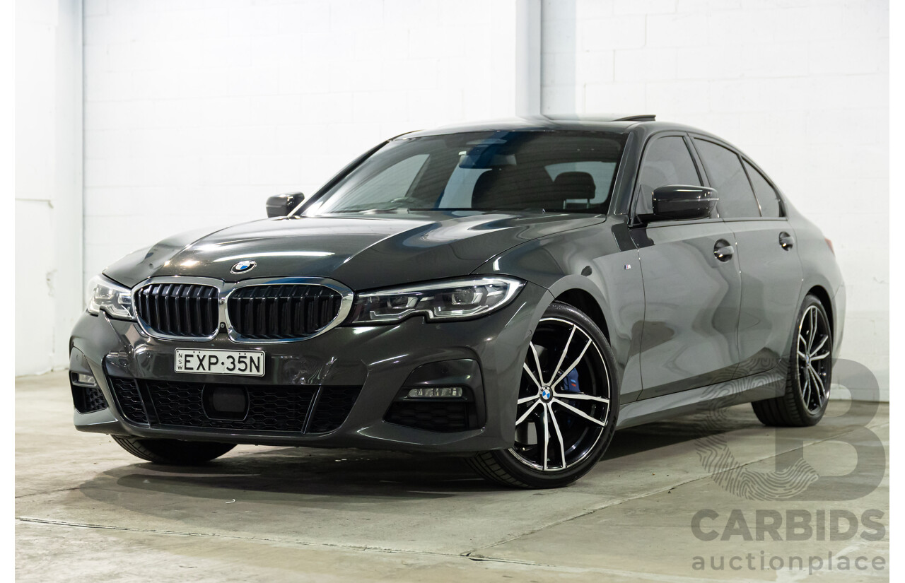 11/2019 BMW 330i M Sport (RWD) G20 MY19 4d Sedan Dravit Grey Metallic Turbo 2.0L