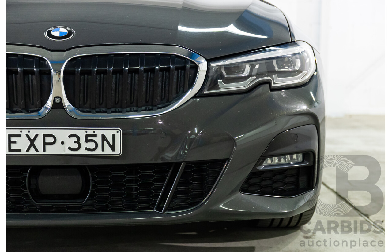 11/2019 BMW 330i M Sport (RWD) G20 MY19 4d Sedan Dravit Grey Metallic Turbo 2.0L