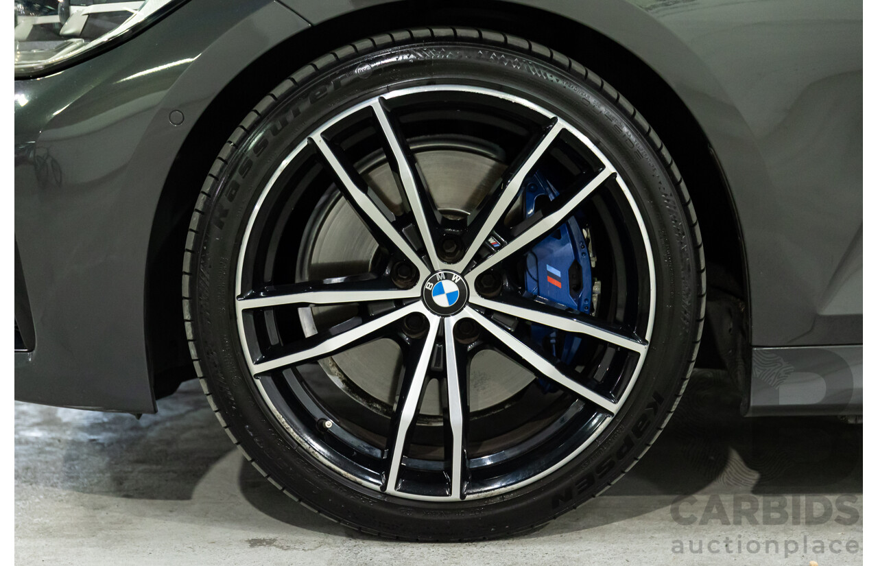 11/2019 BMW 330i M Sport (RWD) G20 MY19 4d Sedan Dravit Grey Metallic Turbo 2.0L