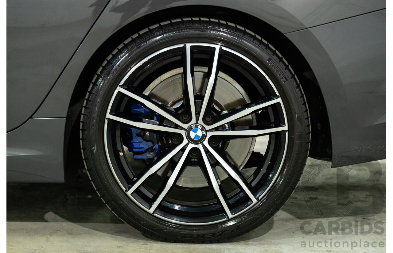 11/2019 BMW 330i M Sport (RWD) G20 MY19 4d Sedan Dravit Grey Metallic Turbo 2.0L