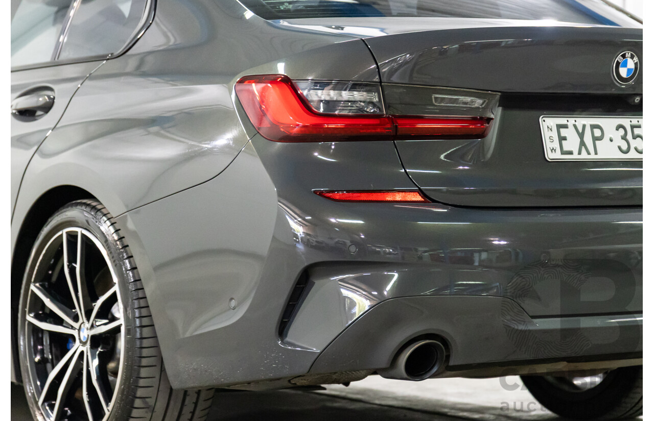 11/2019 BMW 330i M Sport (RWD) G20 MY19 4d Sedan Dravit Grey Metallic Turbo 2.0L