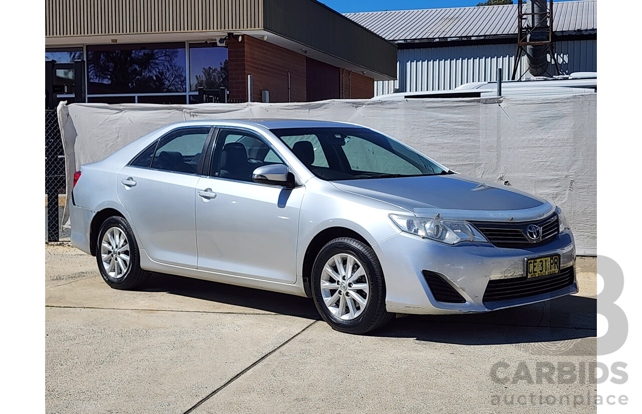 8/2013 Toyota Camry Altise ASV50R 4d Sedan Silver 2.5L