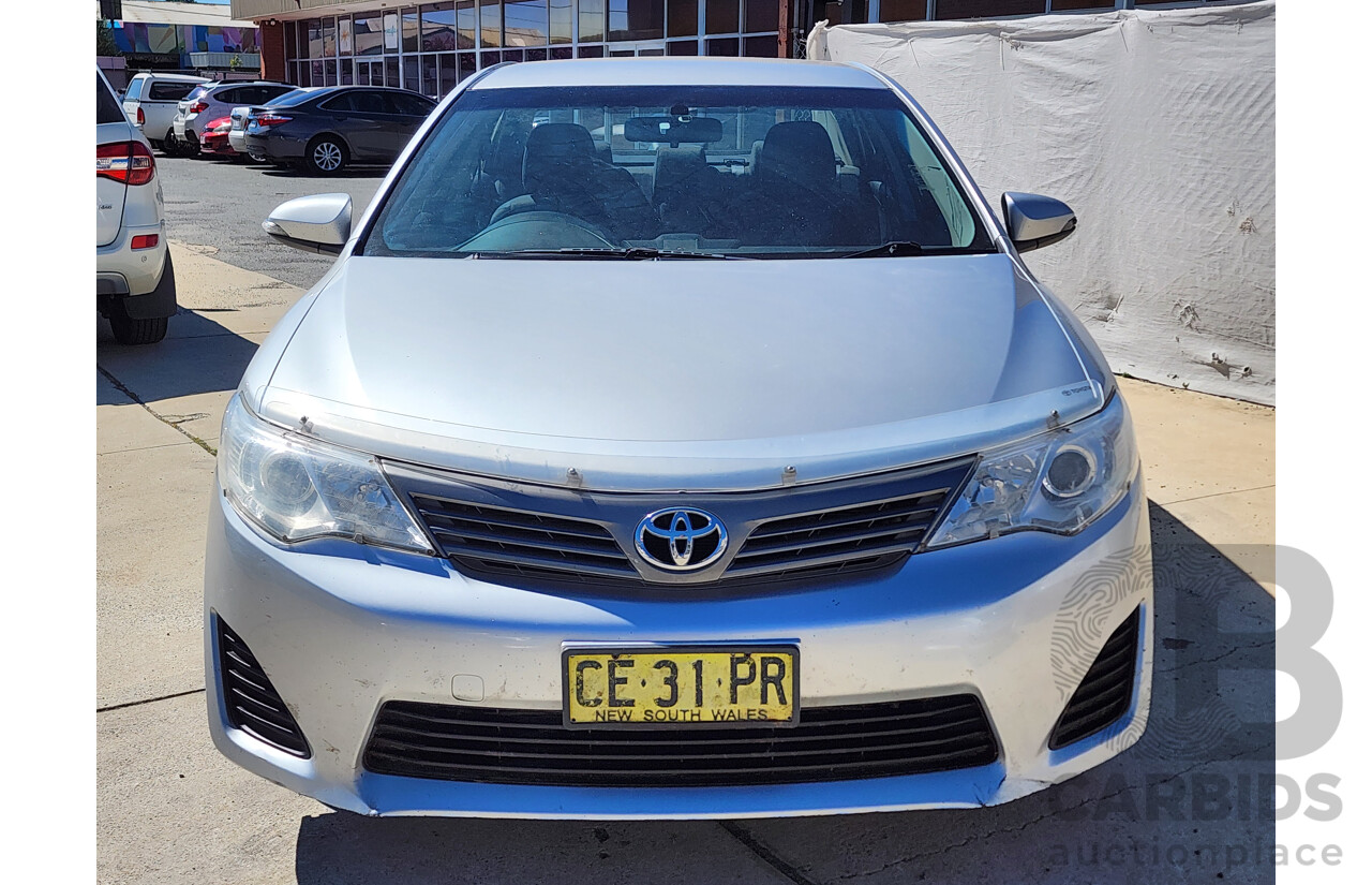 8/2013 Toyota Camry Altise ASV50R 4d Sedan Silver 2.5L