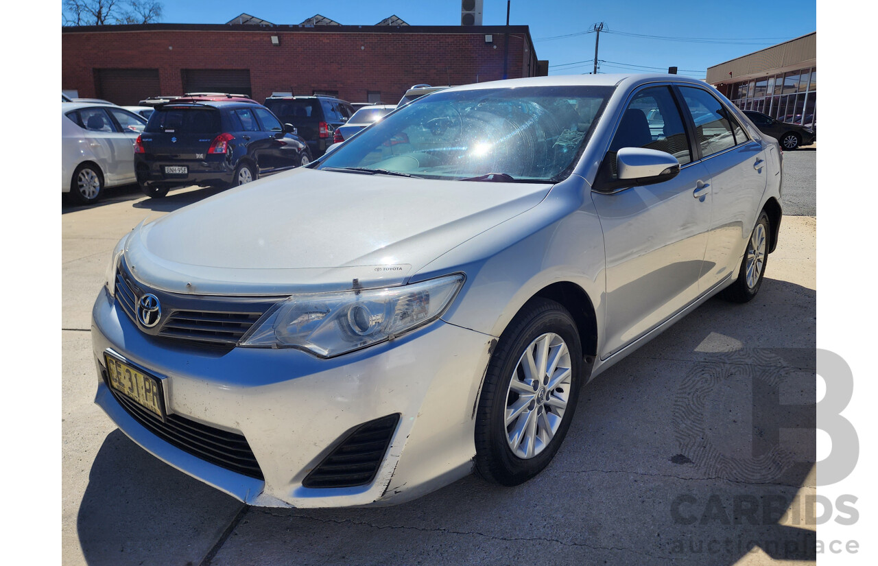 8/2013 Toyota Camry Altise ASV50R 4d Sedan Silver 2.5L