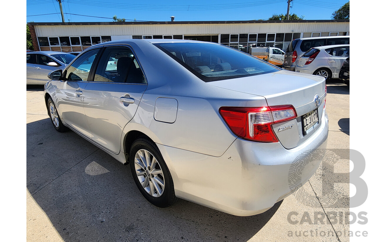 8/2013 Toyota Camry Altise ASV50R 4d Sedan Silver 2.5L