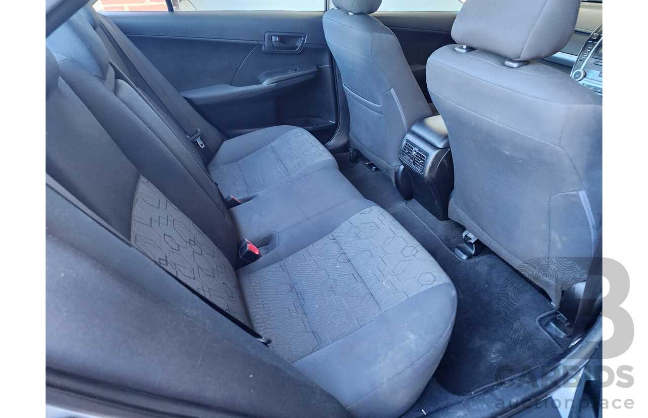 8/2013 Toyota Camry Altise ASV50R 4d Sedan Silver 2.5L